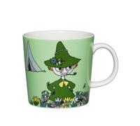 Arabia Snufkin Moomin mug green