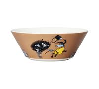 Moomin Arabia Stinky in action Moomin bowl Brown