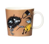 Arabia Stinky in action Moomin mug Brown