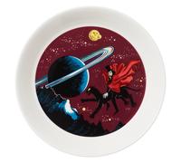 Arabia The Hobgoblin Moomin plate purple