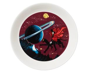 Moomin Arabia The Hobgoblin Moomin plate purple