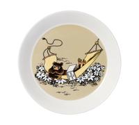 Moomin Arabia The Muskrat Moomin plate Ø19 cm Beige