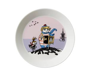 Moomin Arabia Too-ticky plate purple
