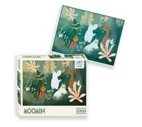 Moomin Art Puzzle - A Walk in the Woods - 1000 piece Jigsaw (Green)
