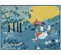 Moomin Art Puzzle - Party the Woods - 1000 piece Jigsaw (Blue)