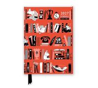 Moomin Bookshelves 2027 Luxury Diary Planner - Page to View with Notes: Original Flame Tree Publishing DIN A5-Diary [Terminkalender]