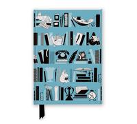Moomin Bookshelves: Pale Blue (Foiled Journal) (Flame Tree Notebooks)