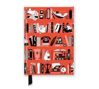 Moomin Bookshelves: Red (Foiled Journal) (Flame Tree Notebooks)