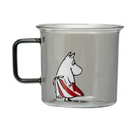 Moomin Borosilicate Glass Moominmamma 0.35 L Grey