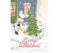 Moomin Christmas Carrying Tree - MOOMX07 - Blank Christmas Card
