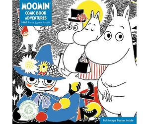 Moomin Comic Book Adventures 1000 Piece Jigsaw Puzzle