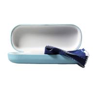 Moomin 'Don't I look Intelligent' Hard Cover Glasses Case in Blue Moomin Blue One Size