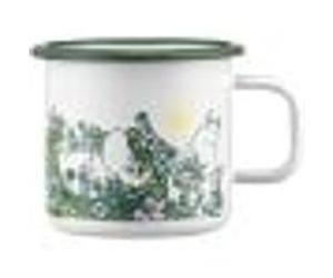 Moomin Enamel Mug In The Garden