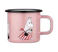 Moomin Enamel Mug Moominmamma Retro Pink 0.37 L Muurla