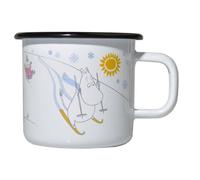 Moomin - Enamel mug -Winter 2012- 3,7 dl (Muurla Design) [1702-030-02]