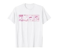 Moomin Falls in Love Funny Comic Strip T-Shirt