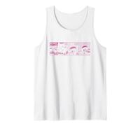 Moomin Falls in Love Funny Comic Strip Tank Top