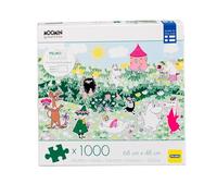 Moomin Flower Garden 40855696 Puzzle 1000 Pieces Multicolor Kids