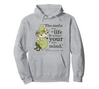 Moomin Know Your Own Mind Moominsummer Madness Snufkin Quote Pullover Hoodie