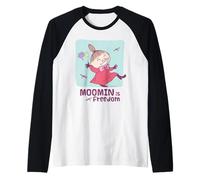 Moomin Little My Moomin is Freedom Raglan Baseball Tee
