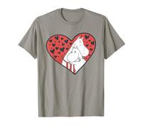 Moomin Moominmamma & Moomintroll Love Heart T-Shirt
