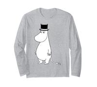 Moomin Moominpappa Standing Long Sleeve T-Shirt