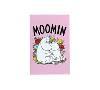 Moomin Moomintroll And Snorkmaiden Flowers Wooden Fridge Magnet