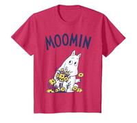 Moomin Moomintroll Flowers Kids T-Shirt