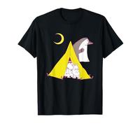 Moomin Moomintroll & Moominpappa Camping At Night T-Shirt