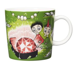 Moomin Mug Thingumy and Bob and The King's Ruby Green Arabia 2018