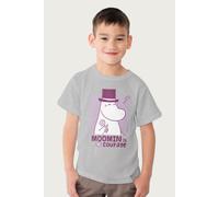 Moomin pappa Is Courage T-Shirt in Mid Grey | Size: 12-13 Years Moomin Mid Grey 12-13 Years