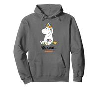 Moomin Snorkmaiden Flowers In Hair Pullover Hoodie