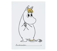 Moomin Snorkmaiden Holding Hands A3 Print Poster Wall Art