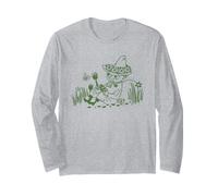 Moomin Snufkin Relaxing in Nature Long Sleeve T-Shirt