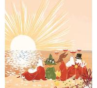 Moomin - Sun - Square Blank Birthday/all Occasion Card - MOOM67