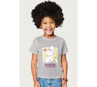Moomin troll Is Individuality T-Shirt in Mid Grey | Size: 12-13 Years Moomin Mid Grey 12-13 Years