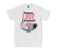Moomin Unisex Adult Kindness Love And Acceptance T-Shirt TT481