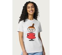 Moomin Women's Little My HAnd s On Hips Relaxed Fit T-Shirt in White | Size: Medium Moomin White M