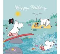 Moomins By The Sea Greeting Card