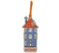 Half Moon Bay Moominvalley Moominhouse 7 x 2.3 Inch Blue and Red FSC Paper Paperclip Bookmark Place Keeper