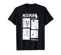 Moomins Snow Slide Moomin Winter Holidays T-Shirt