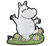Pawprint Family | Moomintroll Happy Sew on Patch | Official Gifts from Tove Jansson's Stories in Moominvalley