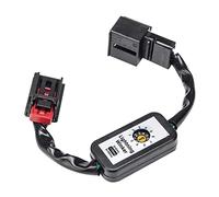 MOOMOO Like A Breeze For Golf 7 Dynamic LED Taillight Add-On Module Cable Wire Harness Turn Signal Indicator Left Right Tail Light Black 2Pcs