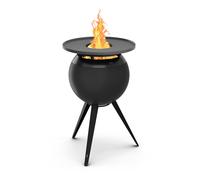 MOON 45 all black Plancha BBQ Set high