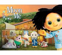 Moon and Me (Toy House 30 x 40cm Canvas