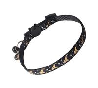 Moon And Star Cat Collars - Cute Cat Collar,Safety Pet Collar For Pet, Adjustable, Bell, Safety Pet Collars For Dog