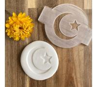Moon and Star Fondant Embosser, Eid Ramadan Cupcake Stamp, Cookie Biscuit Stamp, Icing Stencil, Cake Decorating, Cupcake Decoration