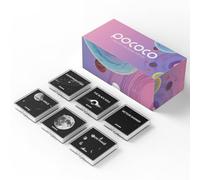 Moon and Stars: Discs for POCOCO Galaxy Projector, 5K Ultra HD, Semiconductor Lithography (6 discs)