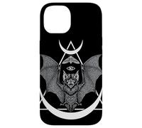 Moon Bat Gothic Dark Dwellers Goth Hawk Moth Occult Witch Case for iPhone 14