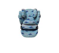 moon-bebe Cover Compatible with Cybex Solution M, Solution Fix (Blue)